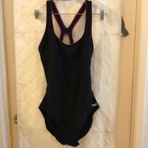 Speedo, Ultraback one piece swimsuit-built in  bra
